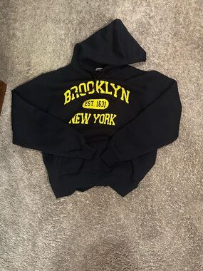Brooklyn hoodie from ny, size s please take off my hands